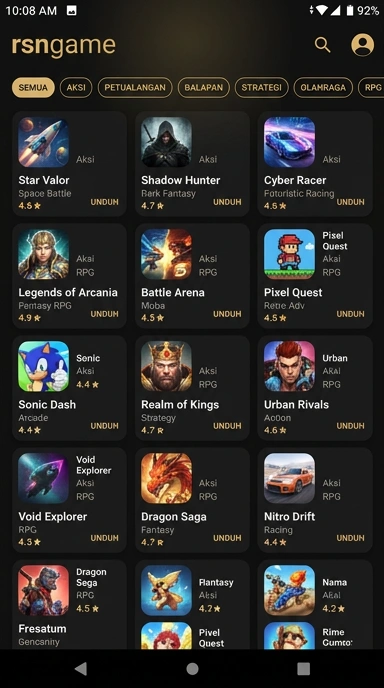 rsngame – Halaman Indeks Aplikasi Populer & Kanal Uji